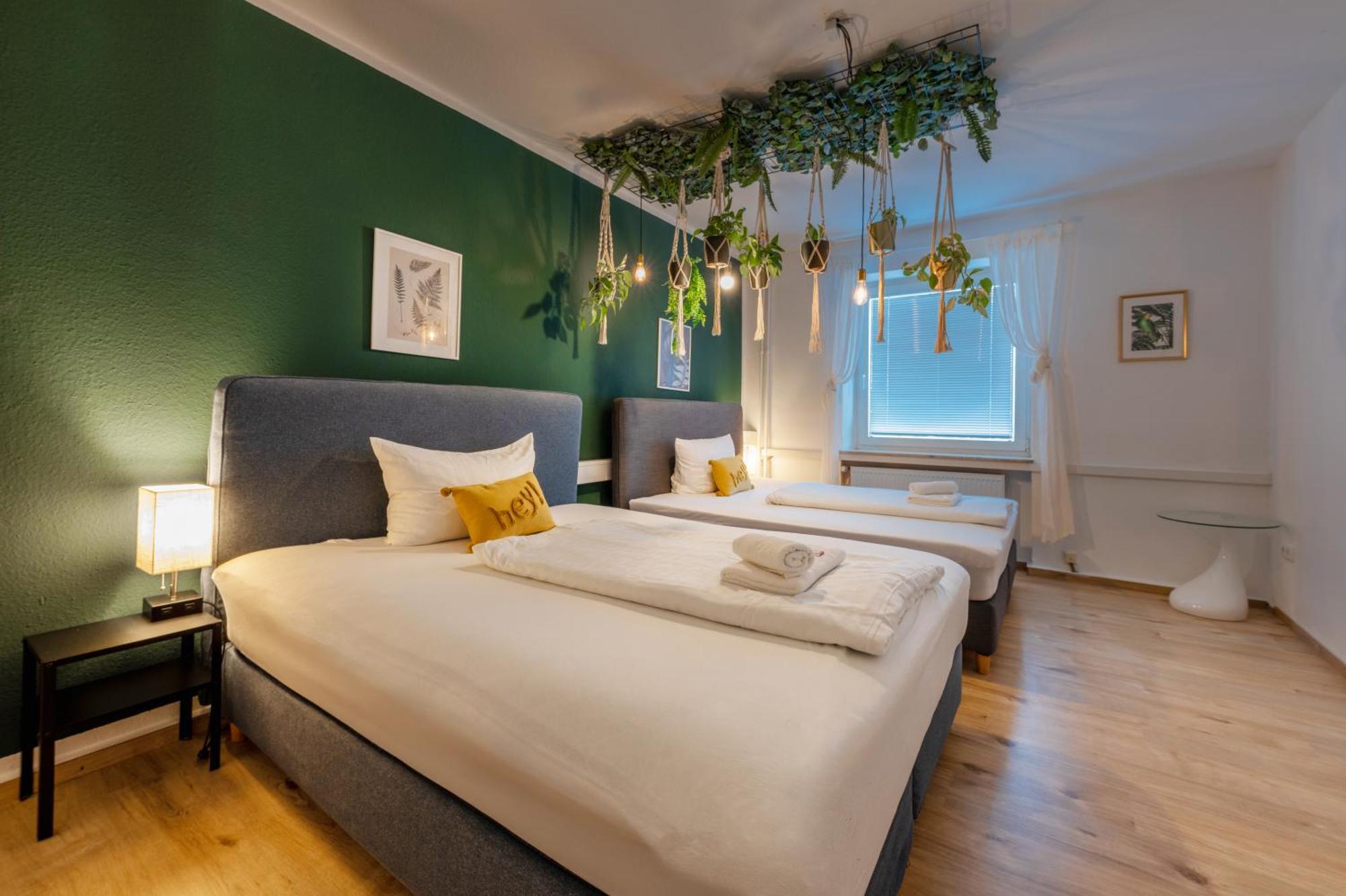Stay Awesome - Urban Jungle Apartment Zentral, Wilhelmshoehe Kassel Dış mekan fotoğraf